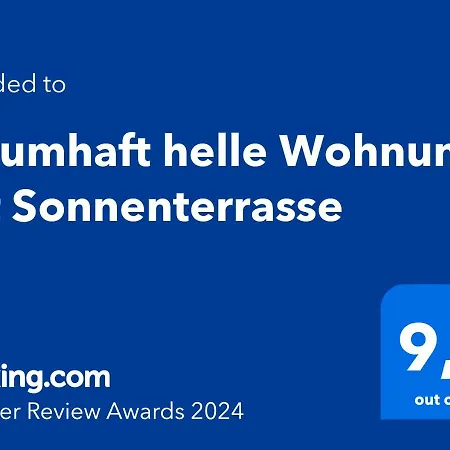 Appartement Traumhaft Helle Mit Sonnenterrasse *